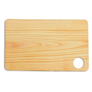 Tabla de Cortar Redonda de Madera Hecha a Mano, Reutilizable, Apta para Alimentos, 1.3 cm de Grosor, Utensilio de Cocina para Cortar - Product Image 3