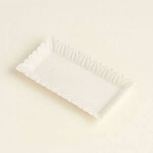 Square <b>Marble</b> Serving <b>Tray</b> With Modern Appeal For Coffee Bar Arrangement And Elegant Kitchen Decor Enhancement - Product Image 4