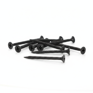 Vis à cloison sèche en acier au carbone PDC Modèle 9, classe 8.8, filetage métrique/pouce standard, tête cylindrique, pointe de perçage, autoperceuse, revêtement phosphaté - Product Image 1