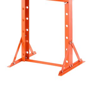 เครื่องอัดไฮดรอลิกแบบ H-Frame ขนาด 20 ตัน สำหรับใช้ในโรงรถหรือบ้าน พร้อมแผ่นปรับระดับได้และฐานรองรูปสามเหลี่ยม - Product Image 2