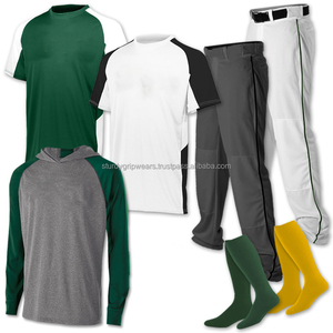 2025 jeunes hommes sublimé blanc Baseball maillot pantalon professionnel Baseball maillot ensemble complet Baseball uniforme Kit - Product Image 1