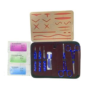 Outil de formation médicale Kit médical pour les étudiants Kit complet de pratique de suture Kit de pratique de dissection de laboratoire avancé de 5 pièces - Product Image 1