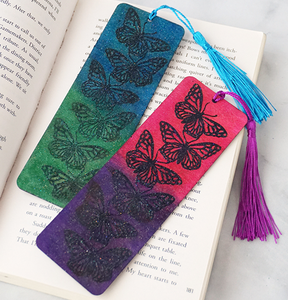 ที่คั่นหนังสือลายดอกไม้สีน้ำเงินคลาสสิก ใช้ซ้ำได้สำหรับอ่านหนังสือ สำนักงาน/โรงเรียน/ห้องสมุด ผลิตภัณฑ์งานฝีมือเป็นของขวัญในราคาประหยัด - Product Image 3
