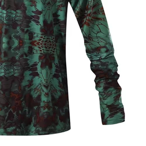Sudadera con Capucha para Hombre, Diseño Nuevo, para Pesca, con Bolsillos Laterales con Cremallera, Diseño OEM, Ligera, de Manga Larga, Secado Rápido - Product Image 3