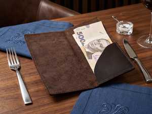 Porta-Cuadernos Magnético de Cuero Genuino Duradero para Restaurantes, Presentador de Facturas, Libreta de Tarjetas para Cafeterías al por Mayor LBH-0050 - Product Image 2