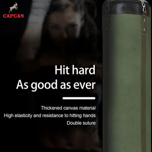 Sacos de Boxeo de Cuero Personalizables de Alta Calidad, Resistentes al Agua, Rellenables con Arena, Ajustables, de Alta Resistencia y Ecológicos para Entrenamiento Físico - Product Image 5