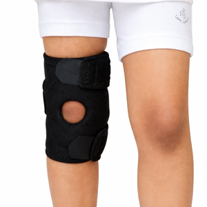 Genouillère réglable pour enfants |   Attelle de soutien rotulien pédiatrique |   Genouillère pour enfant pour la protection et la récupération des blessures sportives - Product Image 3