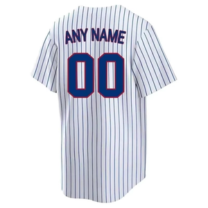 Maillot de baseball personnalisé sublimé en gros, nouveau, en maille, col en V, pull ou chemise d'entraînement à boutons intégraux, uniforme d'équipe, vêtements de sport pour hommes - Product Image 4