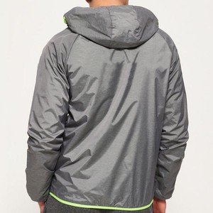 Veste softshell unisexe grise Whiteaura International, à capuche, fermeture éclair, imperméable, coupe-vent, légère, toutes saisons, randonnée en plein air - Product Image 3