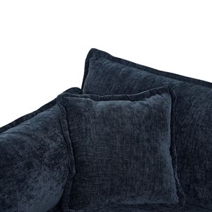 Collezione 2021 2187 Set di Tre Divani Blu per Soggiorno con Poggiapiedi - Product Image 3