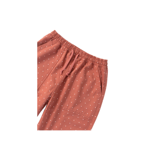 Pantalones Deportivos de Algodón para Hombre, Cintura Elástica con Cordón, Bolsillos, Diseño de Puntos, Ropa Casual de Otoño, Ligeros y Transpirables - Product Image 2