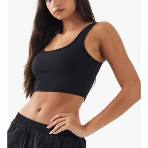 Ropa Deportiva Personalizada para Mujer, Top de Yoga Sexy y Sostenible con Tirantes Halter de Spandex, Ropa de Otoño/Invierno ODM/OEM - Product Image 5