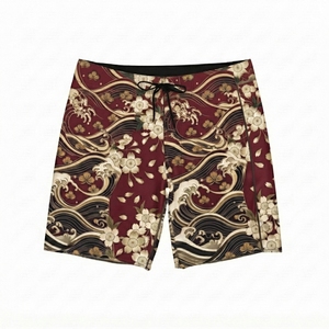 Shorts de Playa para Hombre, Diseño Nuevo, Sublimados, para Natación y Surf - Product Image 1