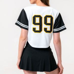 Nueva camiseta de béisbol de alta calidad para hombres y mujeres y logotipo personalizado para camisetas de sublimación ropa deportiva - Product Image 2