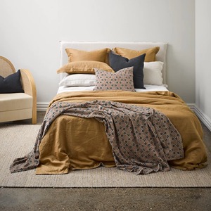 Ensemble de housse de couette, couleur unie, tissé, écologique, lavable en machine, usage domestique, 3 pièces - Product Image 2