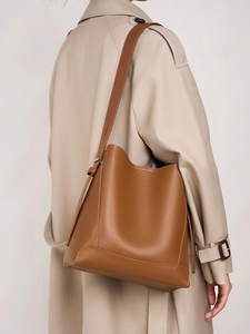 Bolso tipo cubo de cuero genuino, bolso tipo cubo premium para mujer, bolso tipo cubo de cuero para mujer, bolso tipo cubo de alta calidad - Product Image 5
