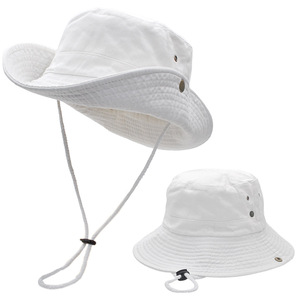 Sombrero de Pescador Unisex de Lona Vaquera, Color Sólido, Casual, Bordado a Mano, Plegable, para Viajes, Estilo Adulto, para las Cuatro Estaciones - Product Image 3