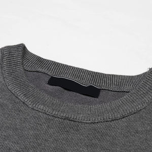 Men's <b>Pullover</b> V-Neck Sweater <b>Pullover</b> Cotton <b>Jumper</b> V-Neck Slim Fit Thin Blank Men's Sweater basicscotton blended - Product Image 3