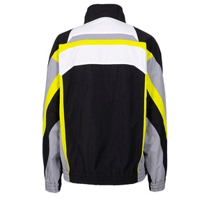 Haute qualité fermeture éclair jusqu'à Soft Shell survêtement 2 pièces ensemble hommes avec passepoil élastique poignets unisexe Nylon coupe-vent survêtement 2026 - Product Image 6