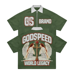 เสื้อยืดแฟชั่นผู้ชายดีไซน์ใหม่ปี 2026 แบบเย็บเปิด ทรงครอป ออกแบบเองได้ ผ้าฝ้าย 100% เป็นมิตรกับสิ่งแวดล้อม ระบายอากาศได้ดี - Product Image 4