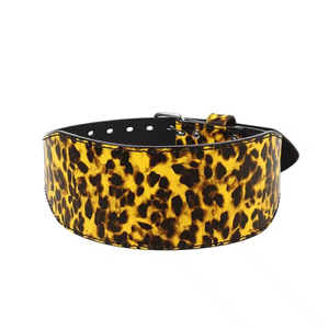 เข็มขัดยกน้ำหนักหนังปรับระดับได้ สำหรับออกกำลังกาย เพิ่มพลัง รองรับการฝึกซ้อม เพิ่มความแข็งแรง อุปกรณ์หนังทนทาน - Product Image 6