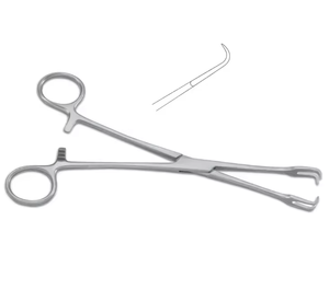 เครื่องมือผ่าตัดทางนรีเวช ชโรเดอร์ เทนากูลัม ฟอร์ซีปส์  ทำจากสแตนเลสสตีล  พร้อมหัวจับแบบตะขอคม - Product Image 2