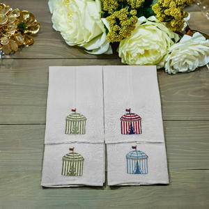 Servilletas y accesorios de tela bordados rectangulares exportados a Europa. Se aceptan pedidos de gran cantidad - Product Image 3