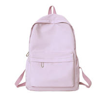 Mochila Escolar Unisex Impermeable de Nailon con Cierre de Cremallera y Patrón de Letras, Resistente para Estudiantes de Secundaria y Viajes
