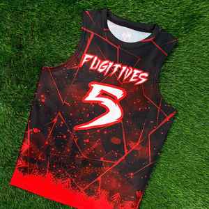 Camisetas Deportivas 7v7 Impresas Digitalmente, Totalmente Personalizadas, de Alto Rendimiento, Transpirables, 100% Poliéster, Manga Corta, Corte Regular, Unisex - Product Image 4