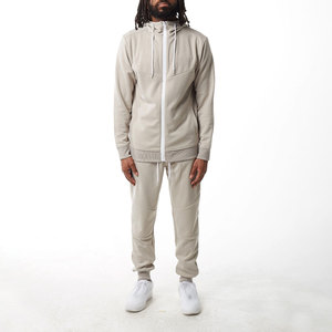 Ensemble combinaison et sweat à capuche unisexe en coton 100% personnalisé, motif uni, respirant, écologique, épais et à séchage rapide pour l'hiver - Product Image 4