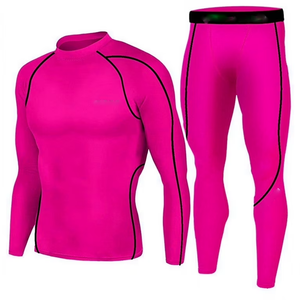 Trajes Deportivos de Compresión con Estampado Animal sin Costuras, de Secado Rápido, con Cierre Plano, Manga Larga, para Gimnasio, Entrenamiento, Running, Profesionales - Product Image 2