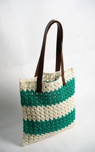Bolso de Rafia Tejido a Mano de Moda 2026, Elegante, Ecológico, Ligero, con Correa de Cuero, Tamaño Personalizado, para Uso Diario y Viajes - Product Image 3