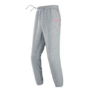 Pantalon de jogging décontracté pour homme en molleton léger 100 % coton, coupe droite, respirant, personnalisable - Product Image 4