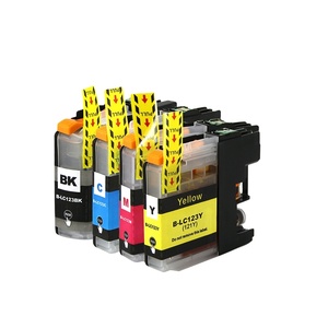 Tatrix LC121 LC123 LC 121 123 פרמיה צבע תואם מדפסת הזרקת דיו דיו מחסנית לאח MFC-J870DW MFC-J650DW - Product Image 1