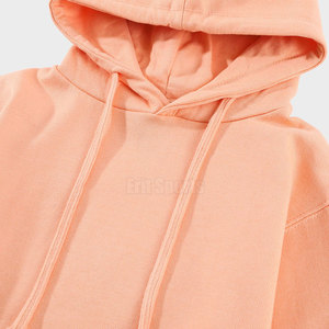 เสื้อฮู้ดครอปท็อปผู้หญิงสำหรับฤดูหนาว ออกแบบเองได้ ไซส์พลัส เป็นมิตรต่อสิ่งแวดล้อม ระบายอากาศได้ดี พร้อมโลโก้ด้านหน้า - Product Image 4