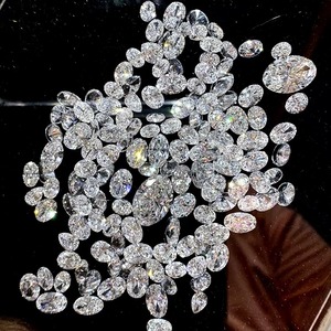 Diamant ovale non certifié cultivé en laboratoire (CVD) de 10 à 40 carats, vente en gros pour les grossistes et importateurs mondiaux de diamants - Product Image 1