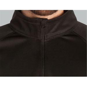 100% Polyester Simplicity Fashion Automne Hiver Homme Uni Col à revers Brodé Fermeture éclair quart de tour Polaire Écologique Respirant Décontracté - Product Image 6