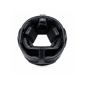 Leather Breathable Lightweight Adjustable Boxing <b>Head</b> Guard with Custom Design for Boxing and MMA <b>Training</b> - Product Image 5