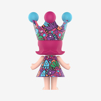 POPMART MEGA ROYAL MOLLY 1000% HAN MEILIN Оригинальные аниме-фигурки, коллекционные куклы для дома, декор, сюрприз-боксы-сюрпризы