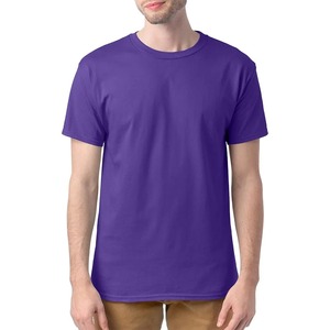 T-shirt d'été pour homme 2024, 100 % coton, uni, coupe classique, manches courtes, respirant, séchage rapide - Product Image 3