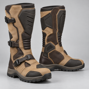 Bottes de moto longues, design personnalisé, chaussures de course avec semelle à forte adhérence et protection de la cheville pour les pilotes professionnels et les motards de tourisme - Product Image 3