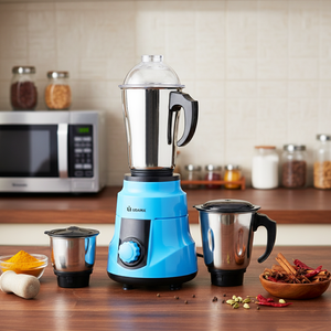 Heavy Capacity 550 Watt Multi Size Stainless Steel Body Motor Mixer <b>Grinder</b> For Easy Storage Buy Mixer <b>Grinder</b> with 3 Jar - Product Image 2
