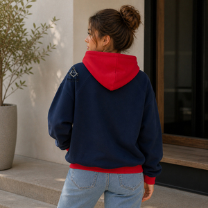 Regalia maçonnique Heritage, sweat à capuche zippé pour femme en polaire avec patchs brodés Delta Sigma, manches régulières décontractées Divine Nine - Product Image 4
