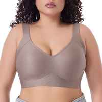 BH Wanita Plus Size Tanpa Kawat, BH Yoga Olahraga Wanita, Seamless Underwear Harga Terjangkau OEM