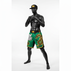 Shorts de combat MMA et karaté unisexes de haute qualité, respirants, à séchage rapide, durables, personnalisables pour adultes UFC BJJ - Product Image 4