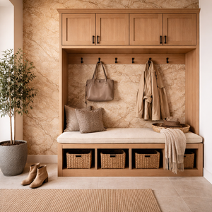 Rainforest Brown Translucent Stone Veneer Sheet Deep Vein Glow Finish for Backlit Interior Walls <b>Ceilings</b> Decorative Use - Product Image 1