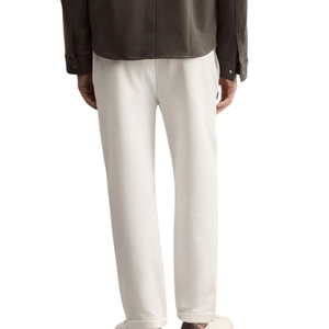 Pantalon de survêtement décontracté pour homme, coupe droite, taille élastique, avec poches, personnalisable OEM, style streetwear minimaliste - Product Image 2