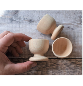 Polished Safe <b>Wooden</b> Egg <b>Cups</b> Perfect Quality Newly Crafts Boiled Egg Holders for Easter Crafts & Home Decoration - Product Image 5