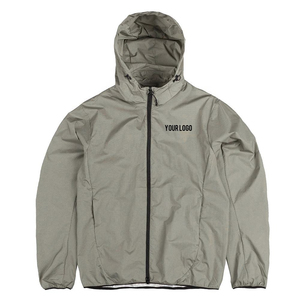 NESTA SPORTS Custom Lightweight Zip-Up Hooded Windbreaker <b>Jacket</b> Adjustable Drawcord, Packable <b>Waterproof</b> Sports Hiking <b>Jacket</b> - Product Image 1