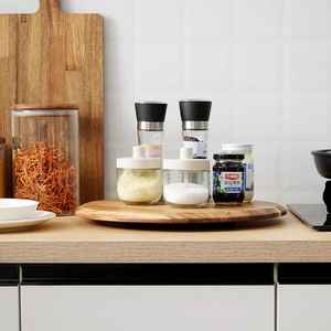 Tabla de cortar de madera de acacia de doble cara para uso doméstico, para frutas, pizzas, filetes - Tabla de picar sólida para el hogar, ideal para fregadero, transfronteriza - Product Image 1